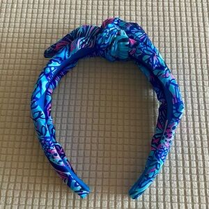 Lilly Pulitzer Vibrant Blue and Pink Headband